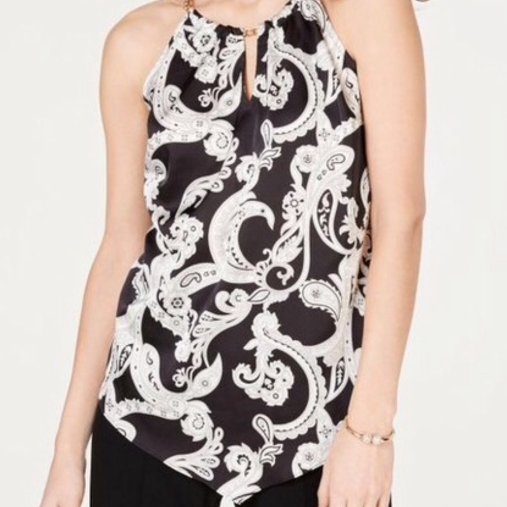 INC International concepts chain halter top NWT.